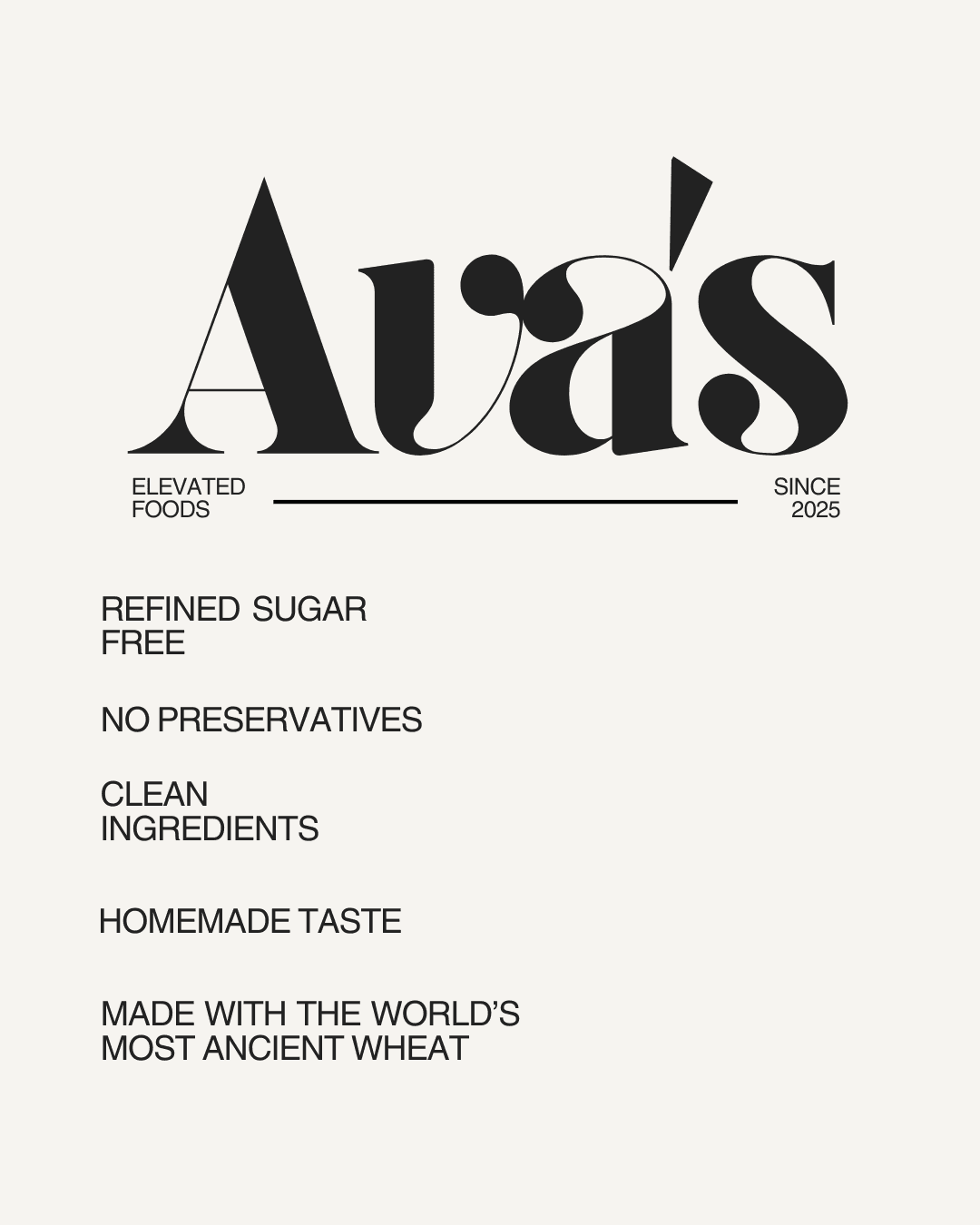 Ava's brand principles