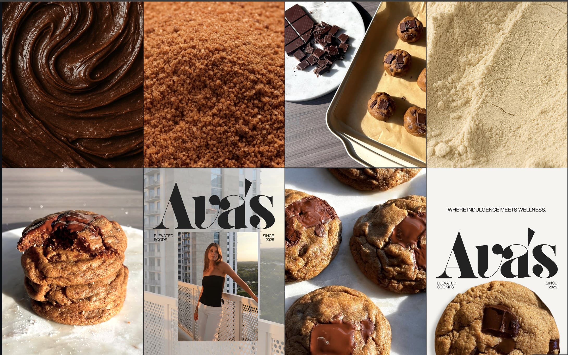 The feed, brand system across posts